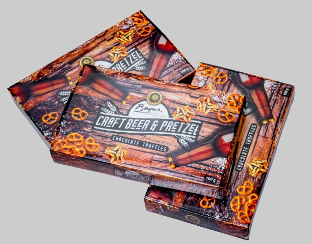 Gift Boxes - Craft Beer & Pretzel Truffles 100G