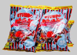 Stumbo Lollipops Max Mouth Painter Assorted 1Kg