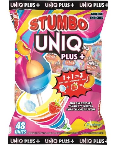 Stumbo Lollipops Unique Plus 1Kg