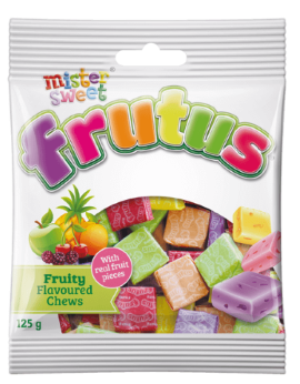 Mister Sweet Frutus Fruity Chews 125G
