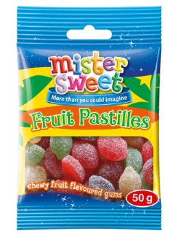 Mister Sweet Fruit Pastilles 50G
