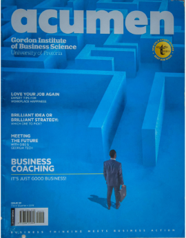 Acumen Issue 29 Third Quarter 2019