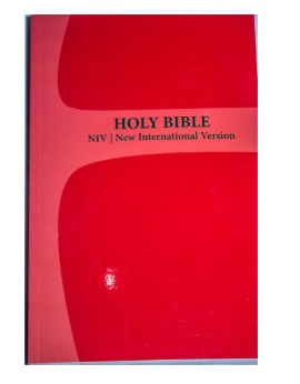 Niv Softcover Cherry Red Cross SA