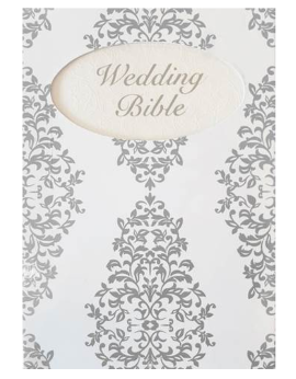 Wedding Bible Silver SA