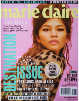 Marie Claire SA, November 2015