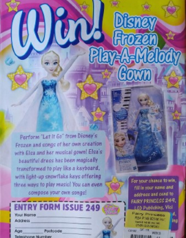 Disney Frozen Play-A-Melody Gown