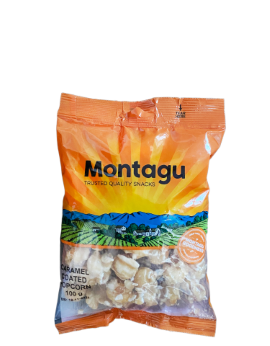Montagu Caramel Coated Popcorn 100G