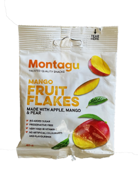 MONTAGU MANGO FRUIT FLAKES 40G | Treats 'N More