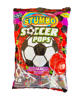 Stumbo Soccer Pops Cherry And Plum 816G