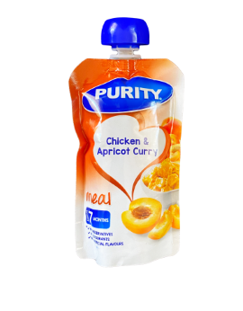 PURITY CHICKEN & APRICOT CURRY MEAL 7MONTHS (110ML) | Treats 'N More