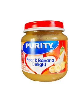 PURITY PEAR & BANANA DELIGHT TREAT 7MONTHS (125ML) | Treats 'N More
