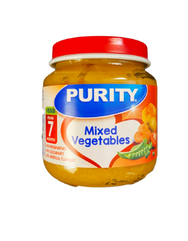 PURITY MIXED VEGETABLES 7MONTHS (125ML) | Treats 'N More