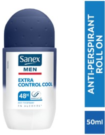 SANEX MEN EXTRA CONTROL COOL (ANTI PERSPIRANT) 50ML | Treats 'N More