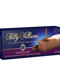 SALLY WILLIAMS CHOCOLATE INFUSED SOFT NOUGAT 60G | Treats 'N More