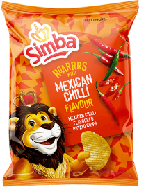 SIMBA ROARRRS WITH MEXICAN CHILLI 135G | Treats 'N More